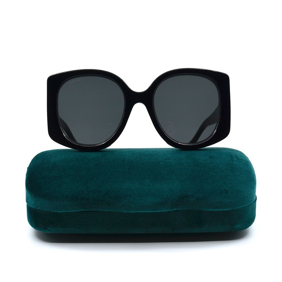 NEW GUCCI GG1257S 001 BLACK GREY AUTHENTIC SUNGLASSES - Picture 6 of 16